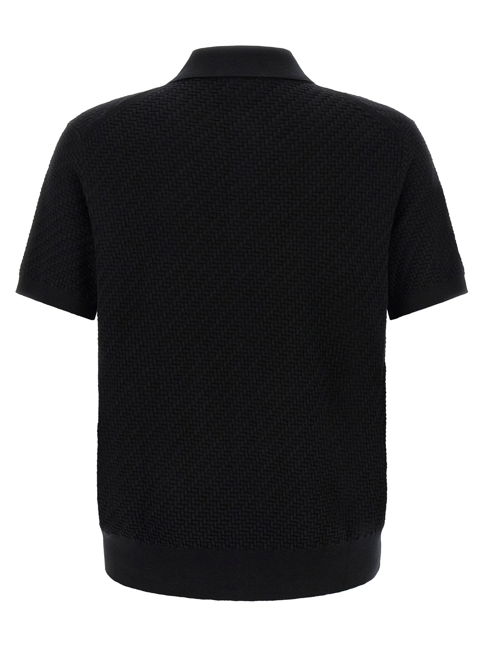Brioni Trama Weaving Polo
