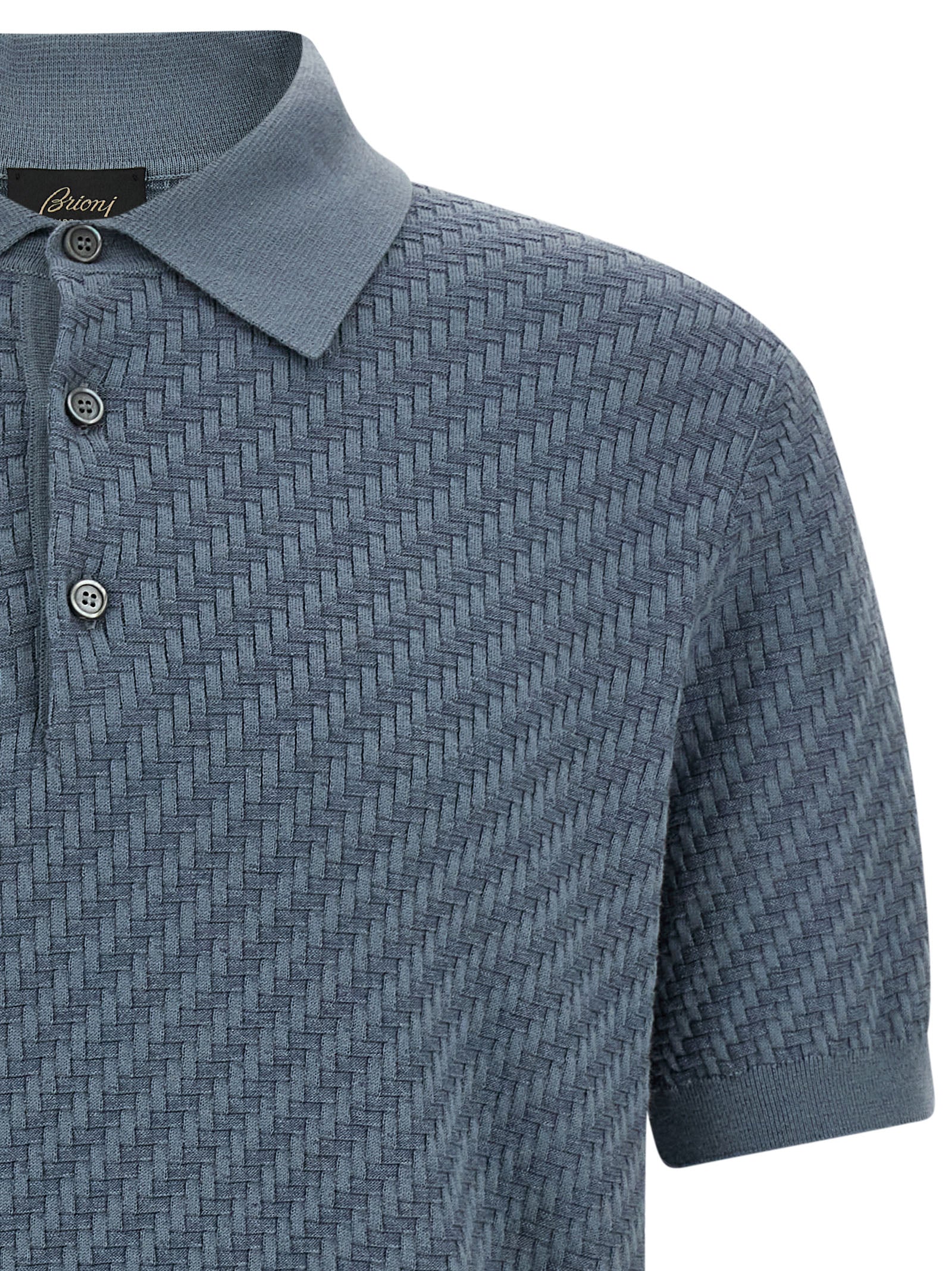 Brioni Weaving Polo Plot