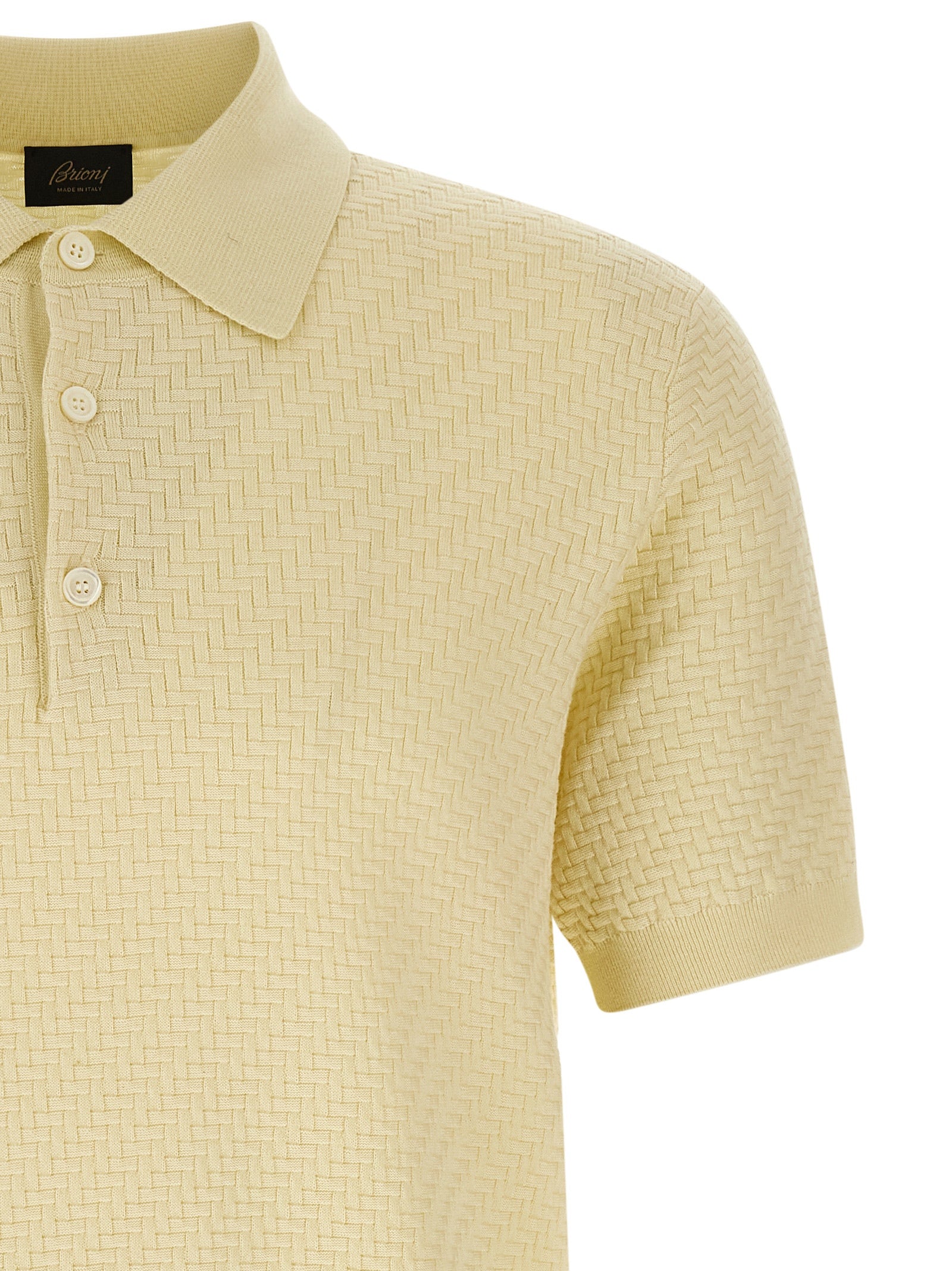 Brioni Weaving Polo Plot