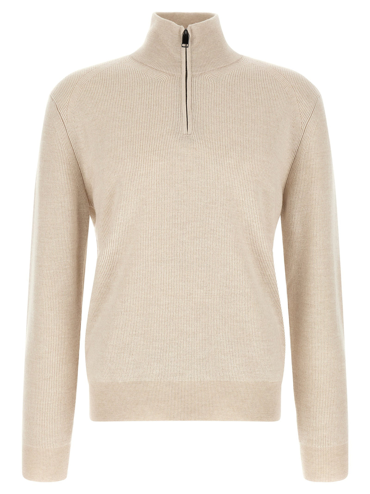 Brioni High Neck Sweater With Zip