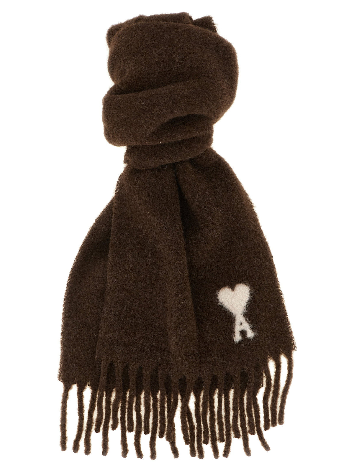 Ami Paris Ami De Coeur Scarf