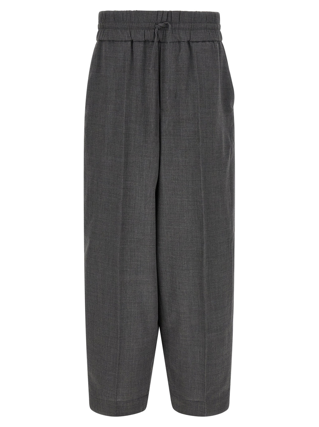 Ami Paris Mélange Wool Pants