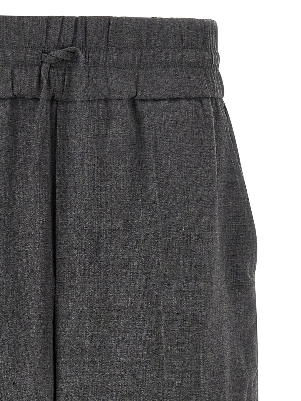 Ami Paris Mélange Wool Pants