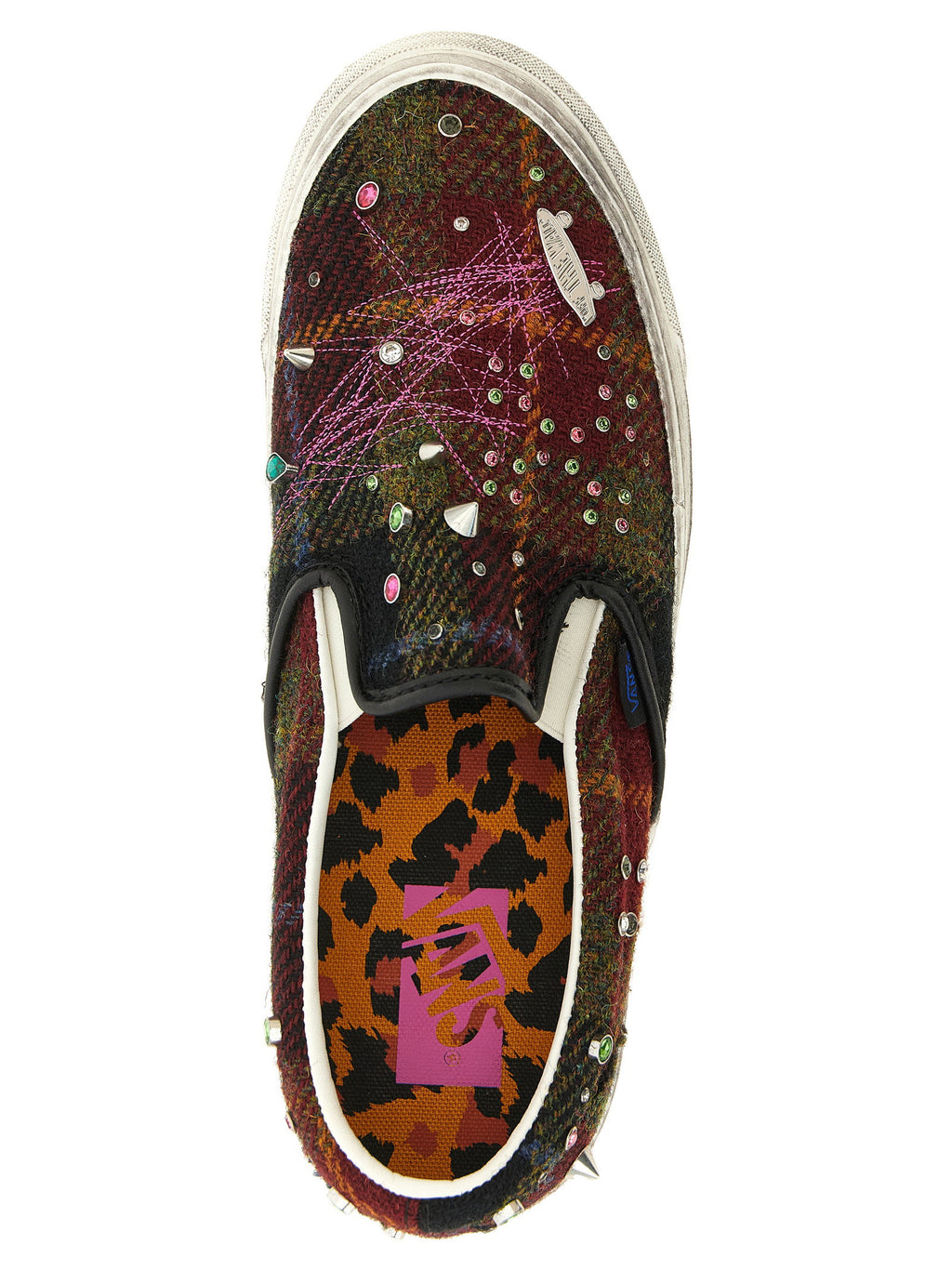 Vans Premium Classic Harris Tweed Slip-on Sneakers