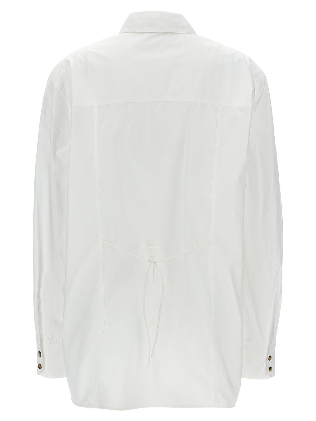 Ganni Lace-up Shirt