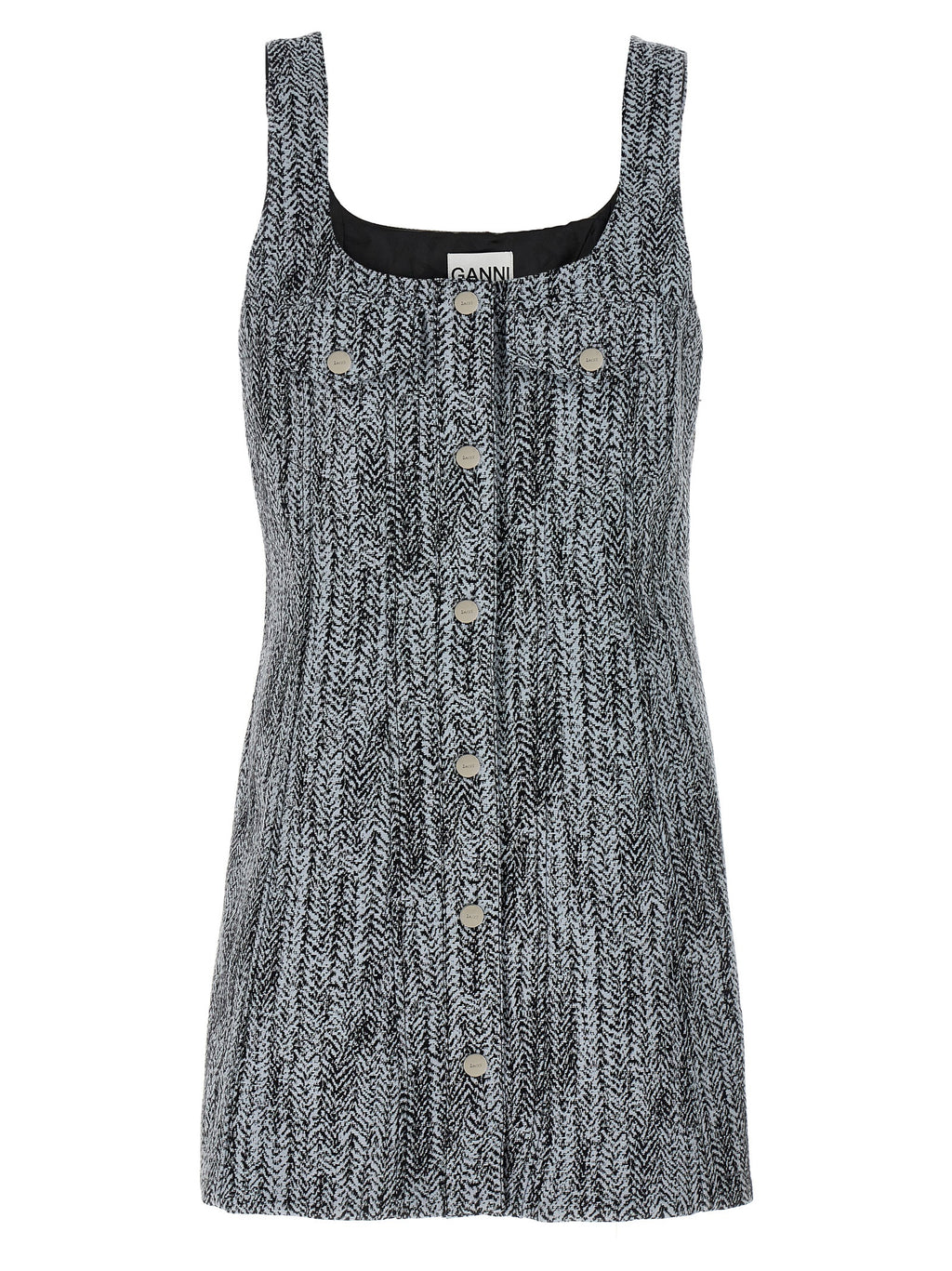 Ganni Tweed Dress