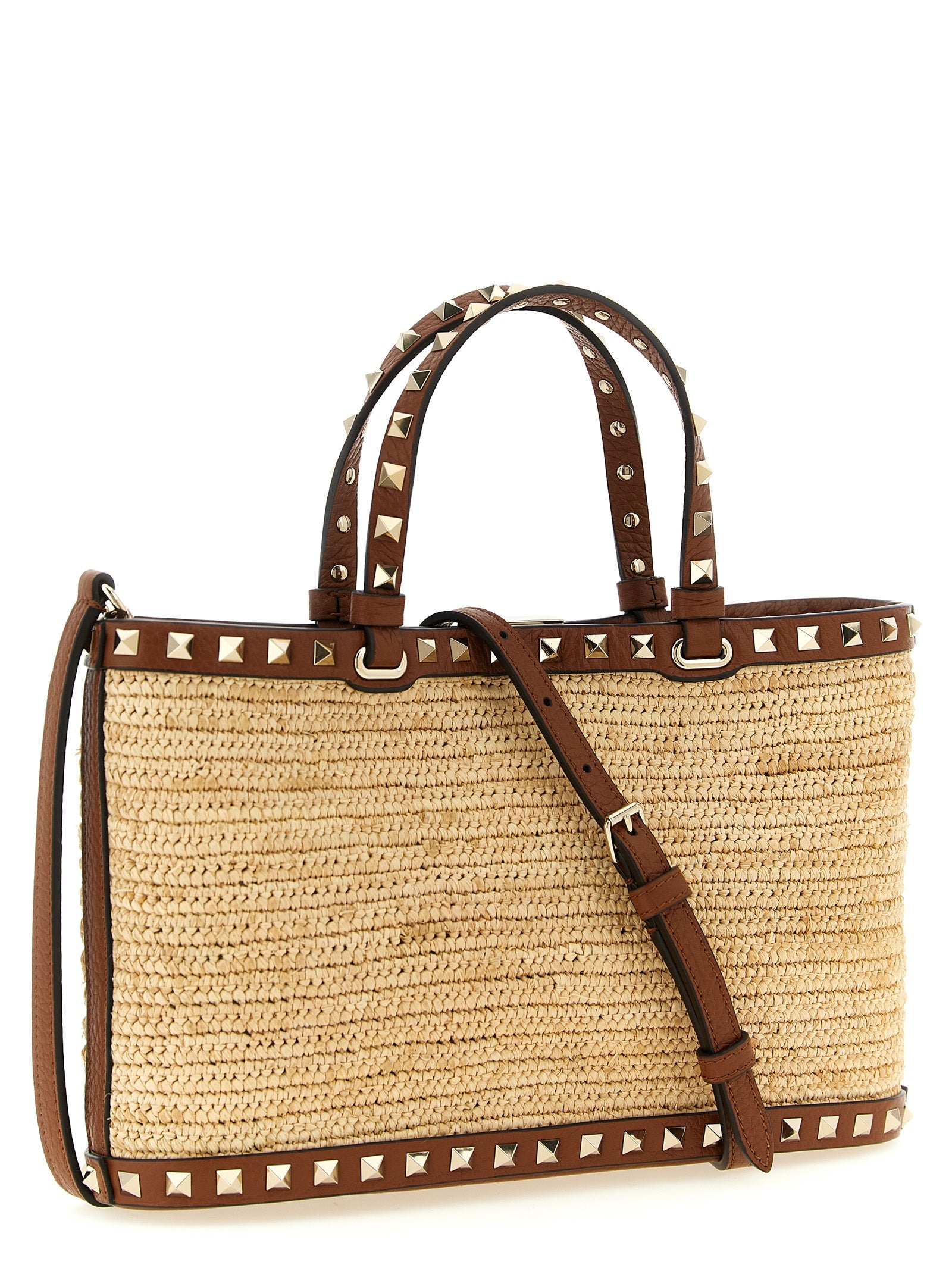 Valentino Garavani Rockstud Small Shopping Bag