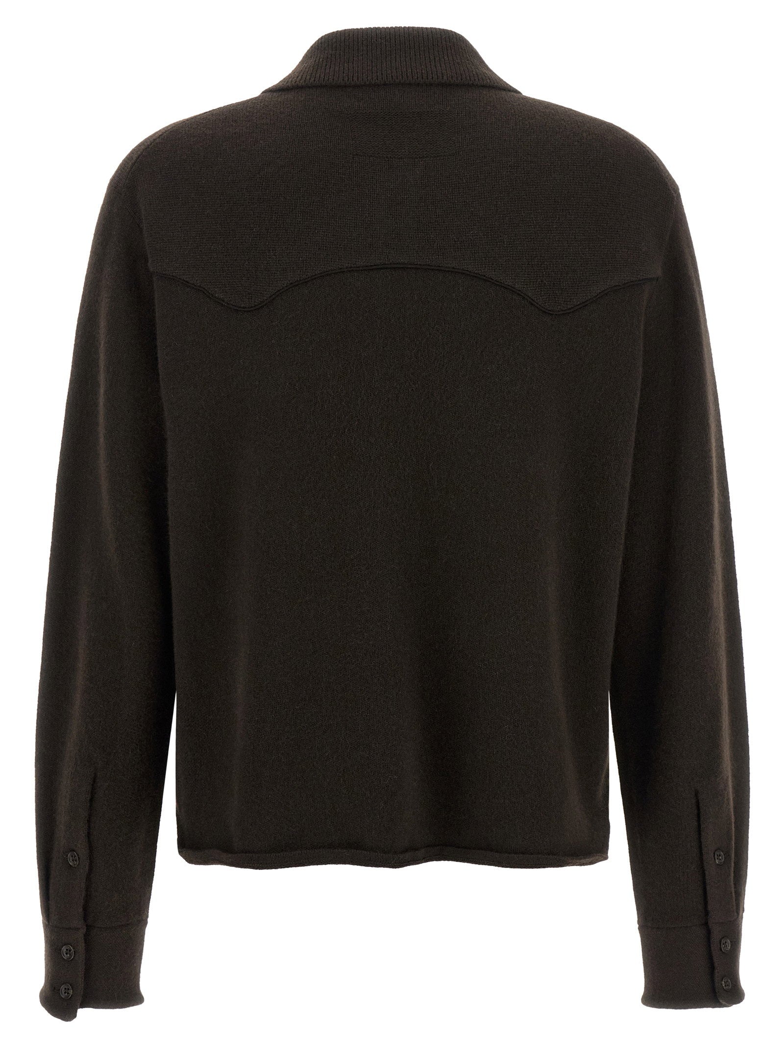 Guest In Residence Cropped Western Shirt
