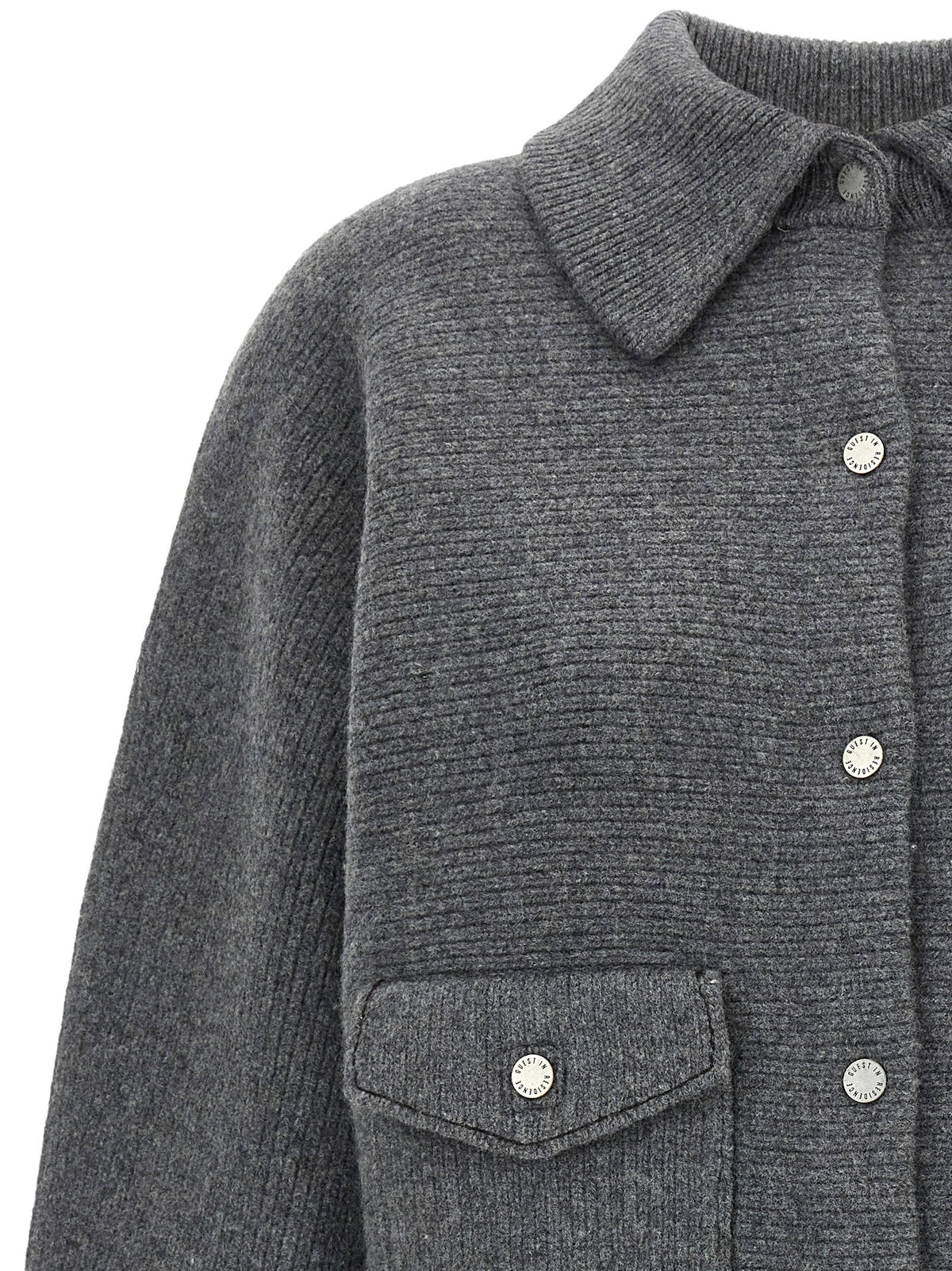 Guest In Residence Felt Bomber Jacket