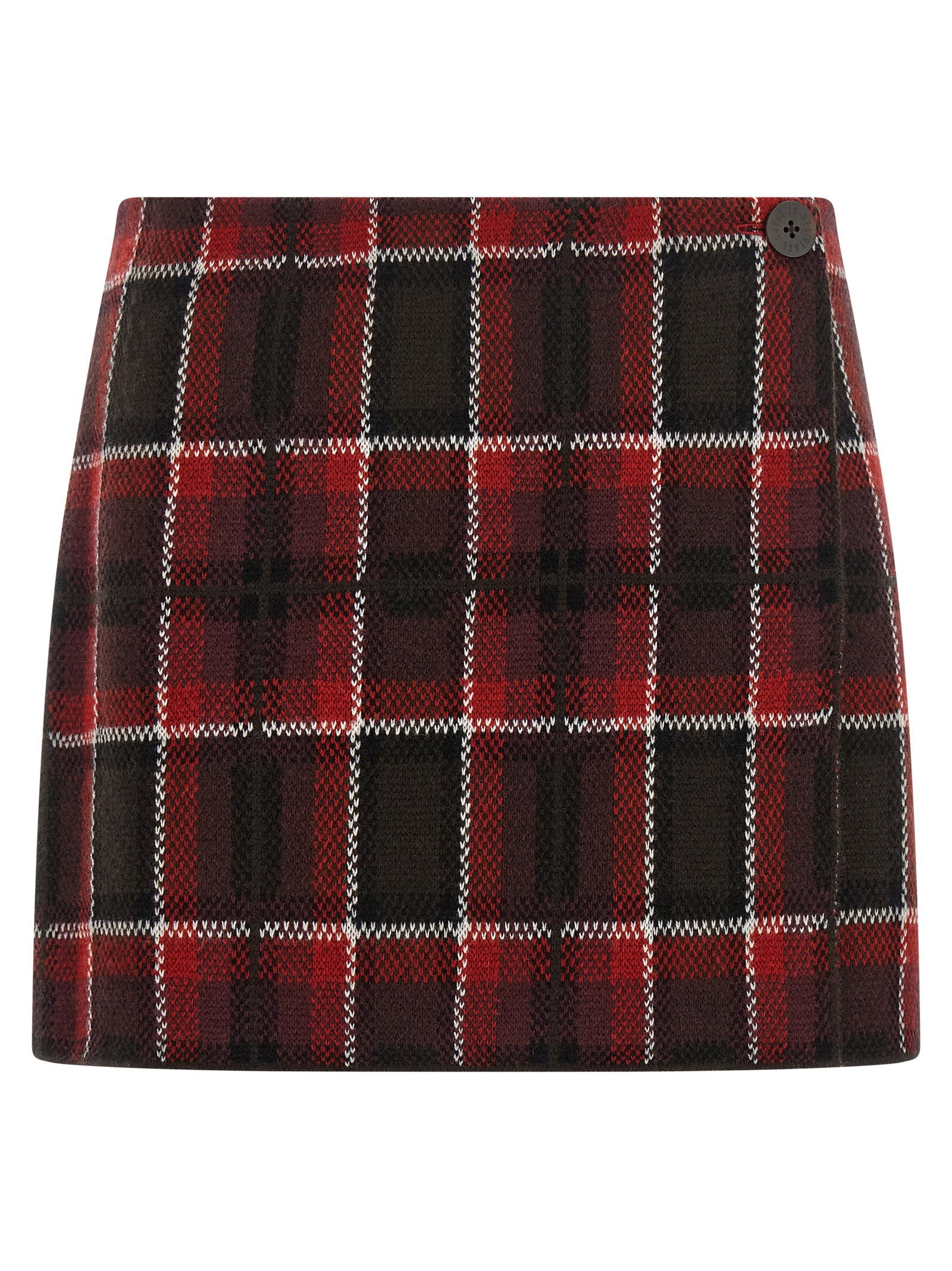 Guest In Residence Tartan Skirt