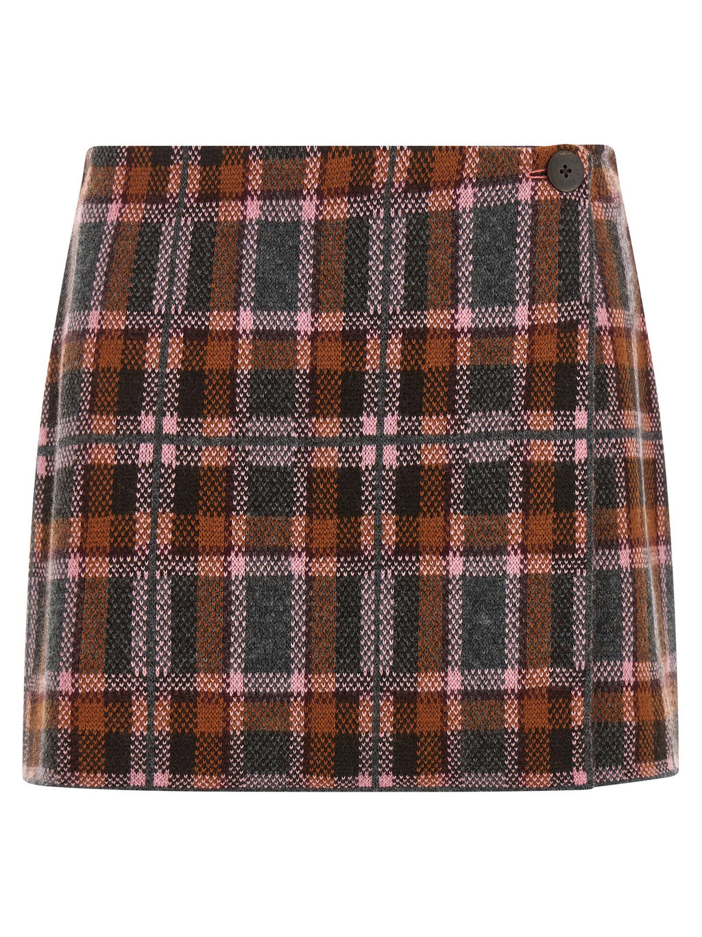 Guest In Residence Tartan Skirt