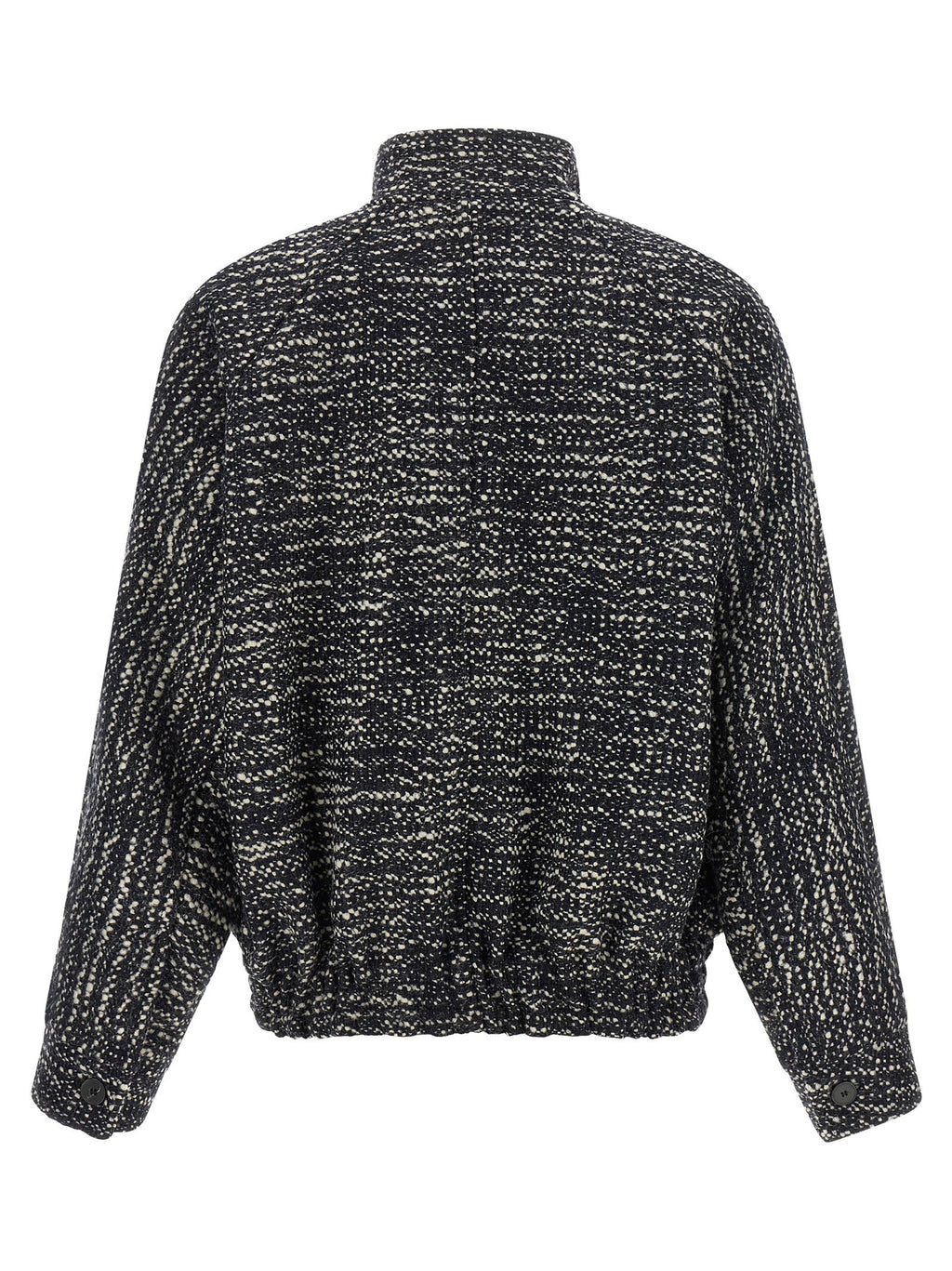 Darkpark Lee Bouclé Wool Bomber Jacket