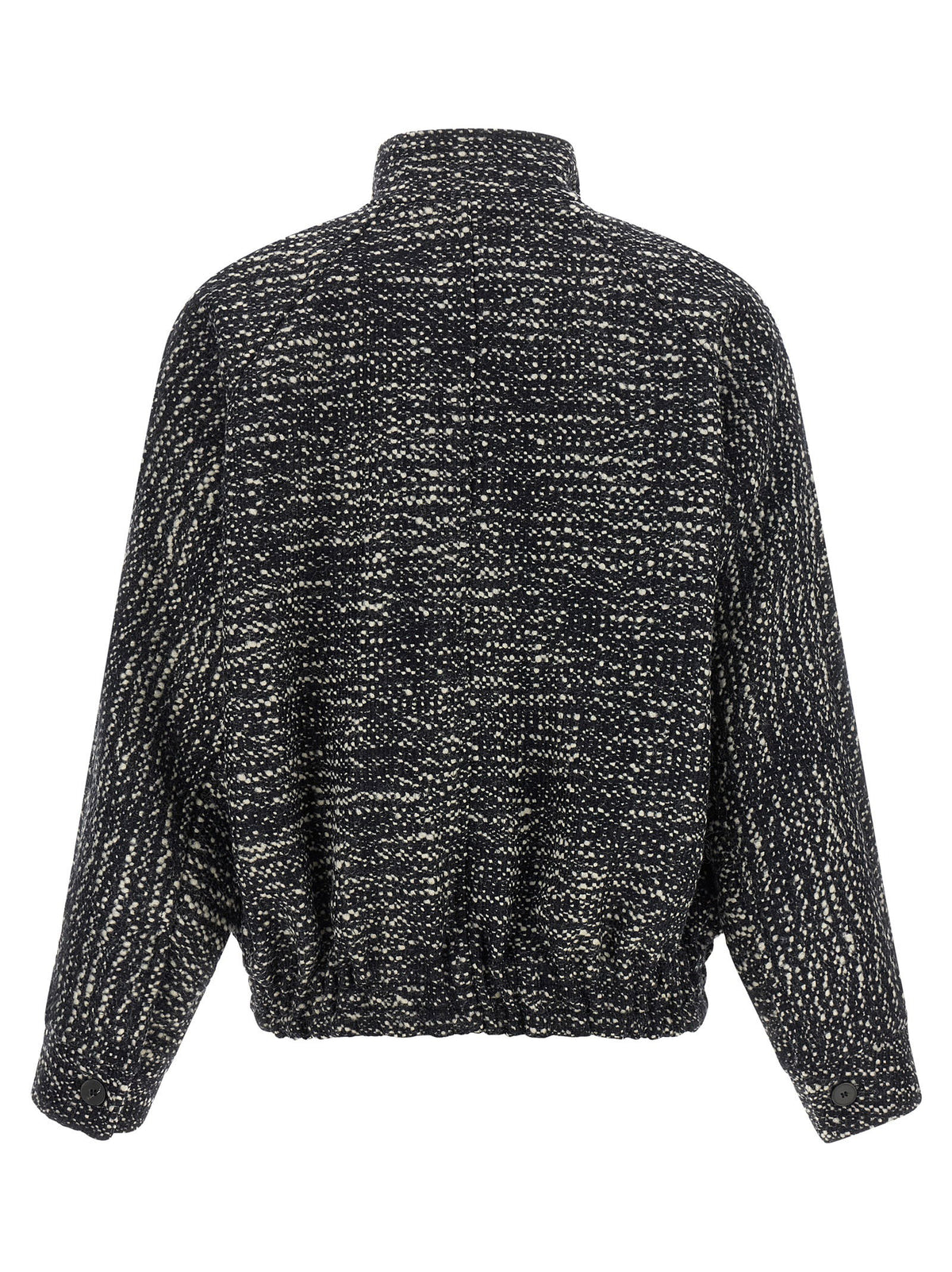 Darkpark Lee Bouclé Wool Bomber Jacket