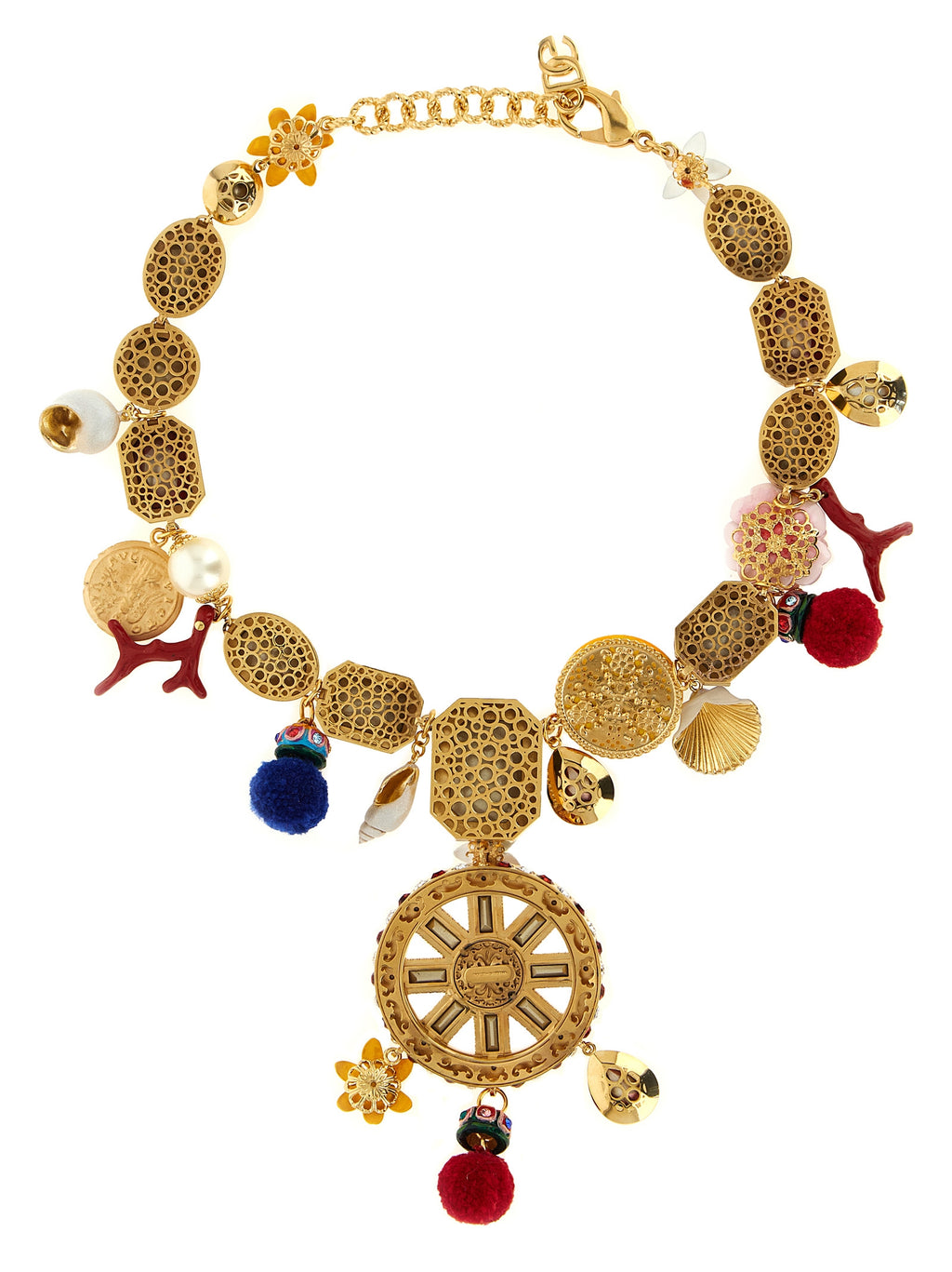 Dolce & Gabbana Ruota Carretto Necklace