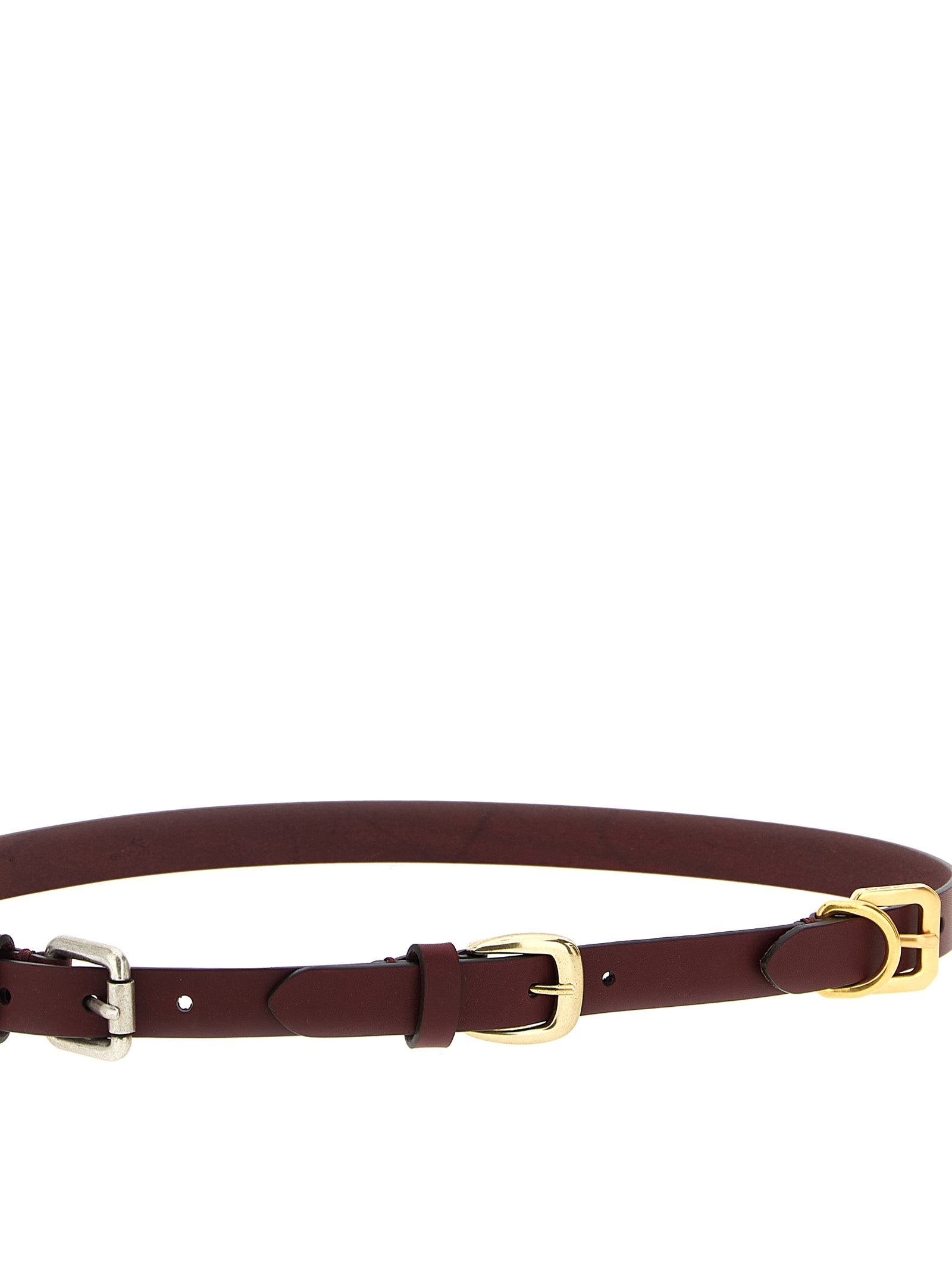 Etro Triple Buckle Belt