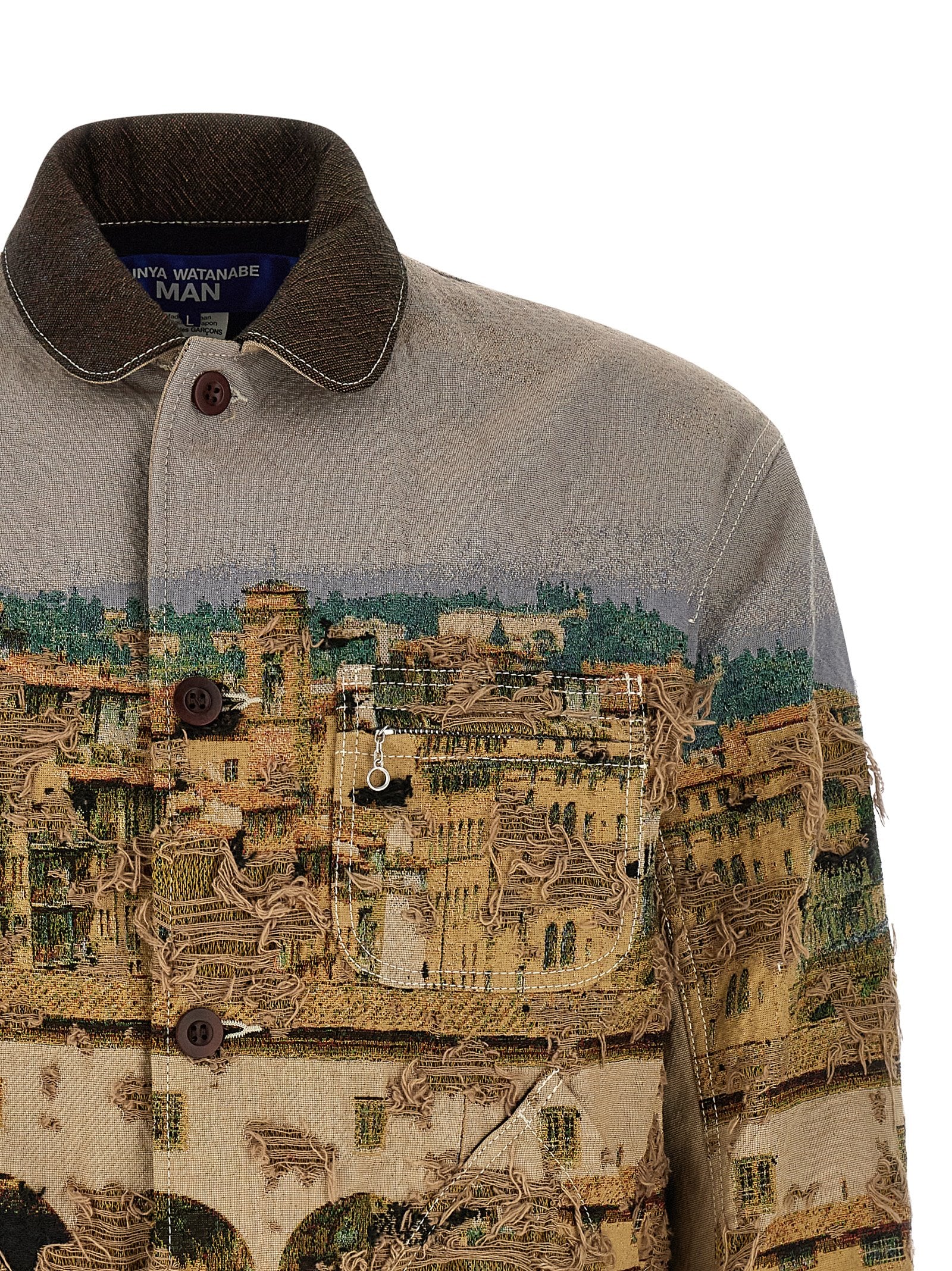 Junya Watanabe Jacquard Square Jacket
