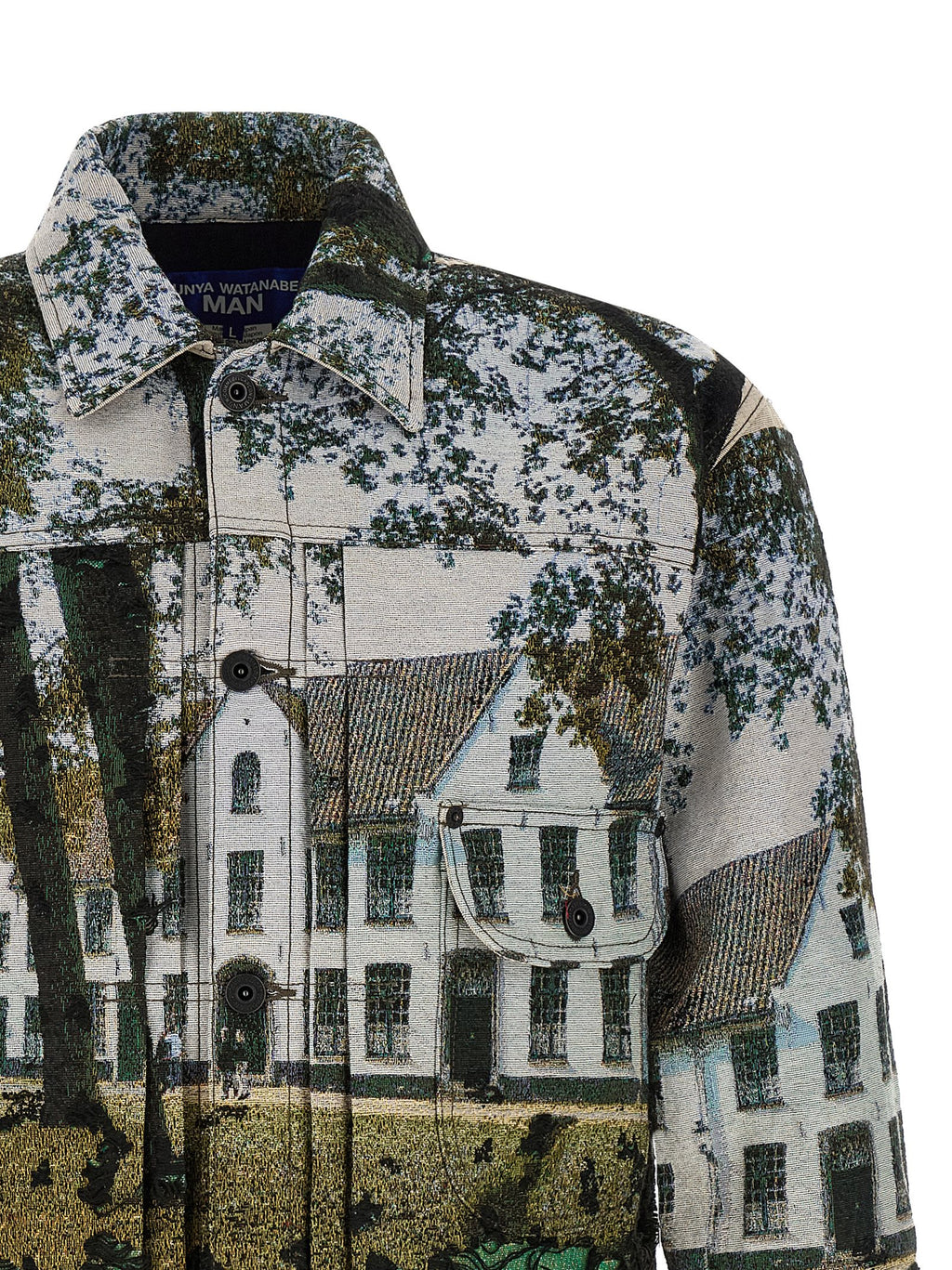 Junya Watanabe Jacquard Square Jacket