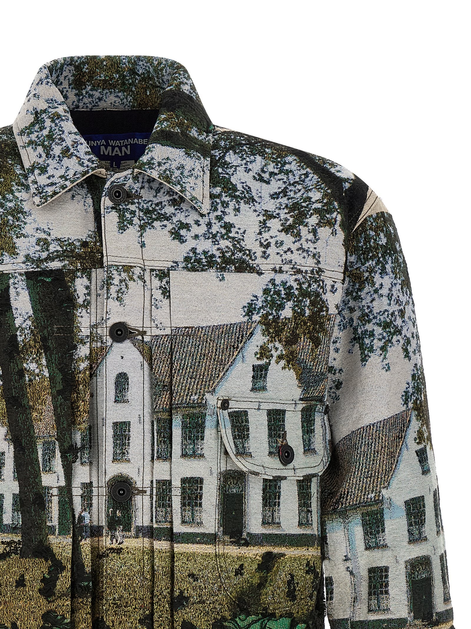 Junya Watanabe Jacquard Square Jacket