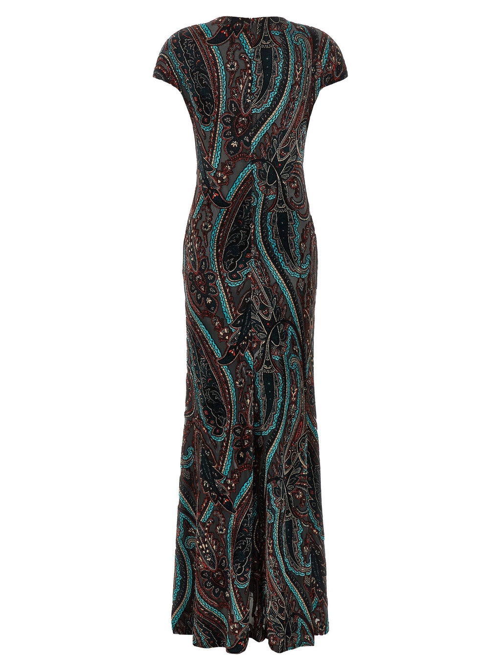 Etro Devoré Velvet Dress
