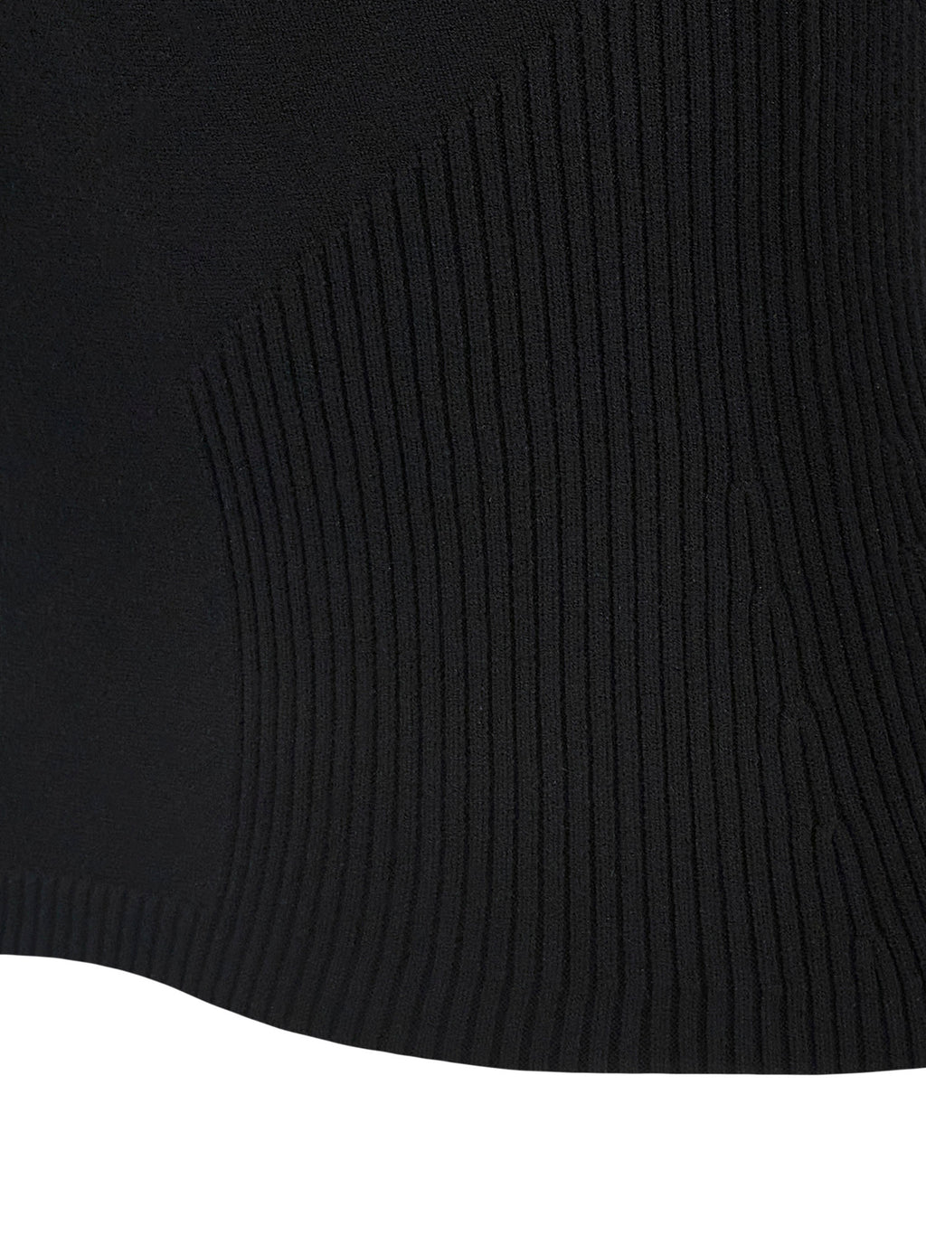Marine Serre Moon Jewelry Knit Open Neck Top