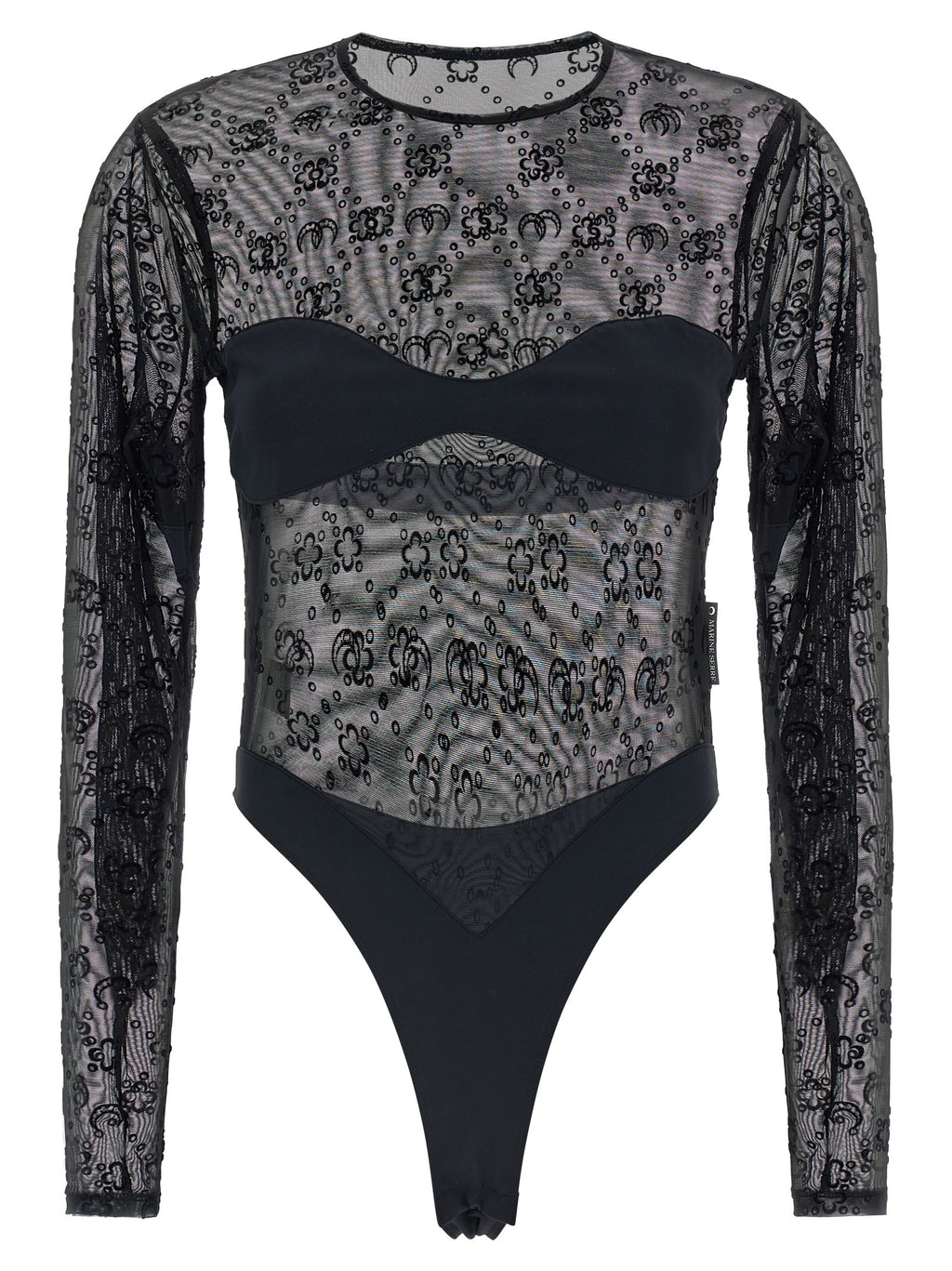 Marine Serre Moonogram Bodysuit