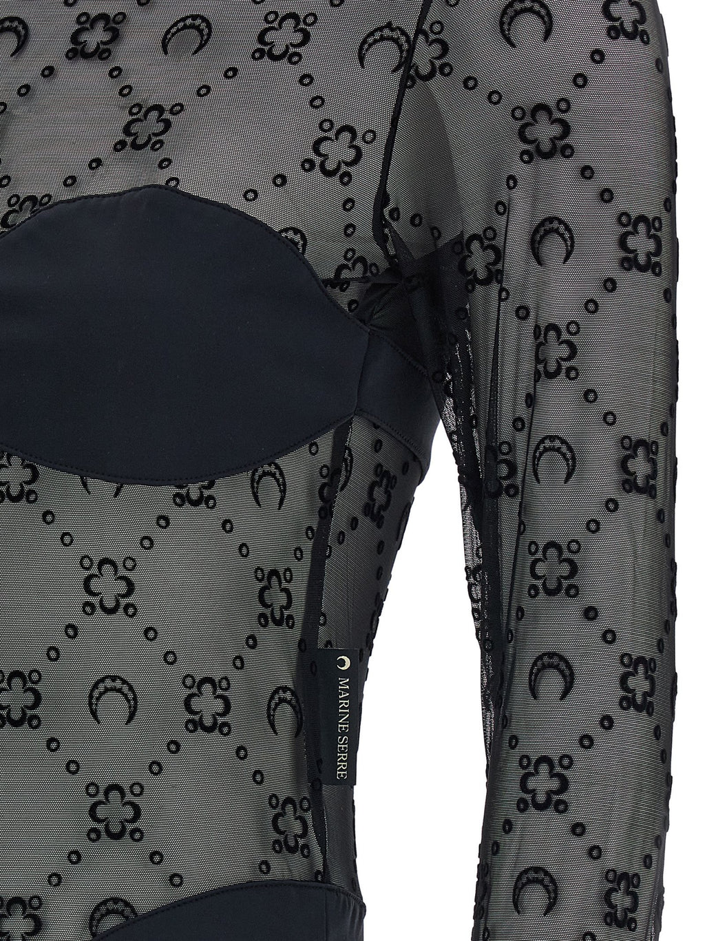 Marine Serre Moonogram Bodysuit