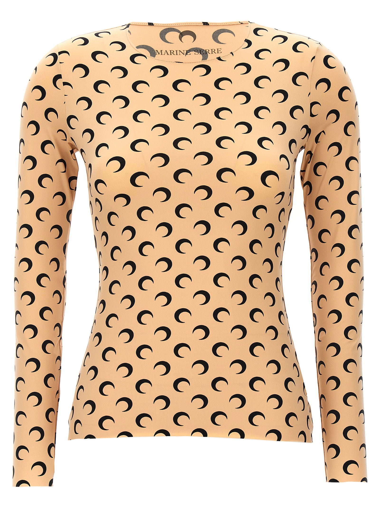 Marine Serre Moon Printed Jersey Top