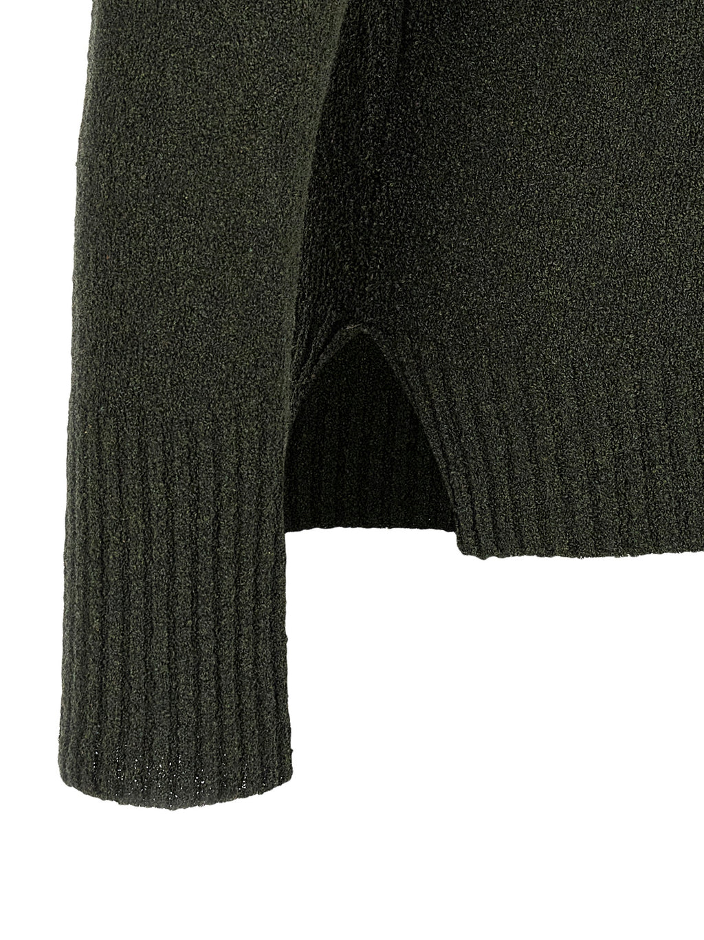 Ma'ry'ya Bouclé Cotton Polo Shirt