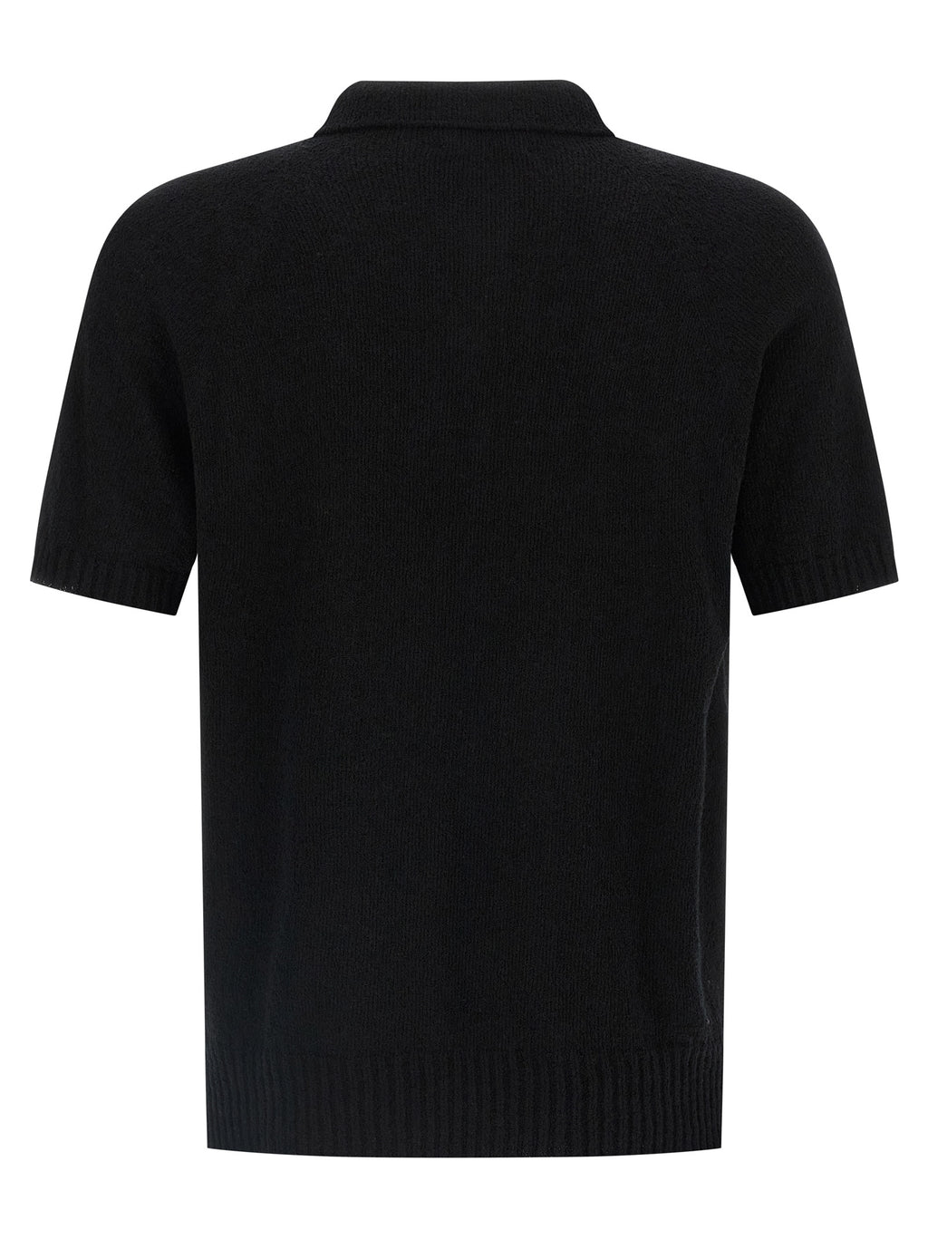 Ma'ry'ya Spongy Effect Polo Shirt