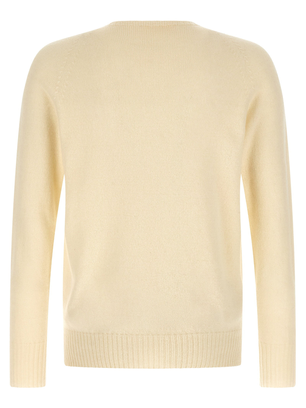 Ma'ry'ya Crew-neck Sweater With Slits