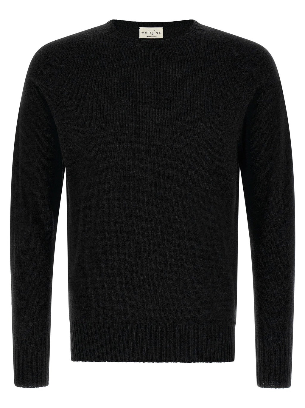 Ma'ry'ya Crew-neck Sweater With Slits