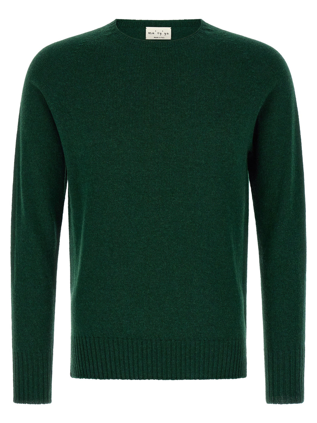 Ma'ry'ya Crew-neck Sweater With Slits