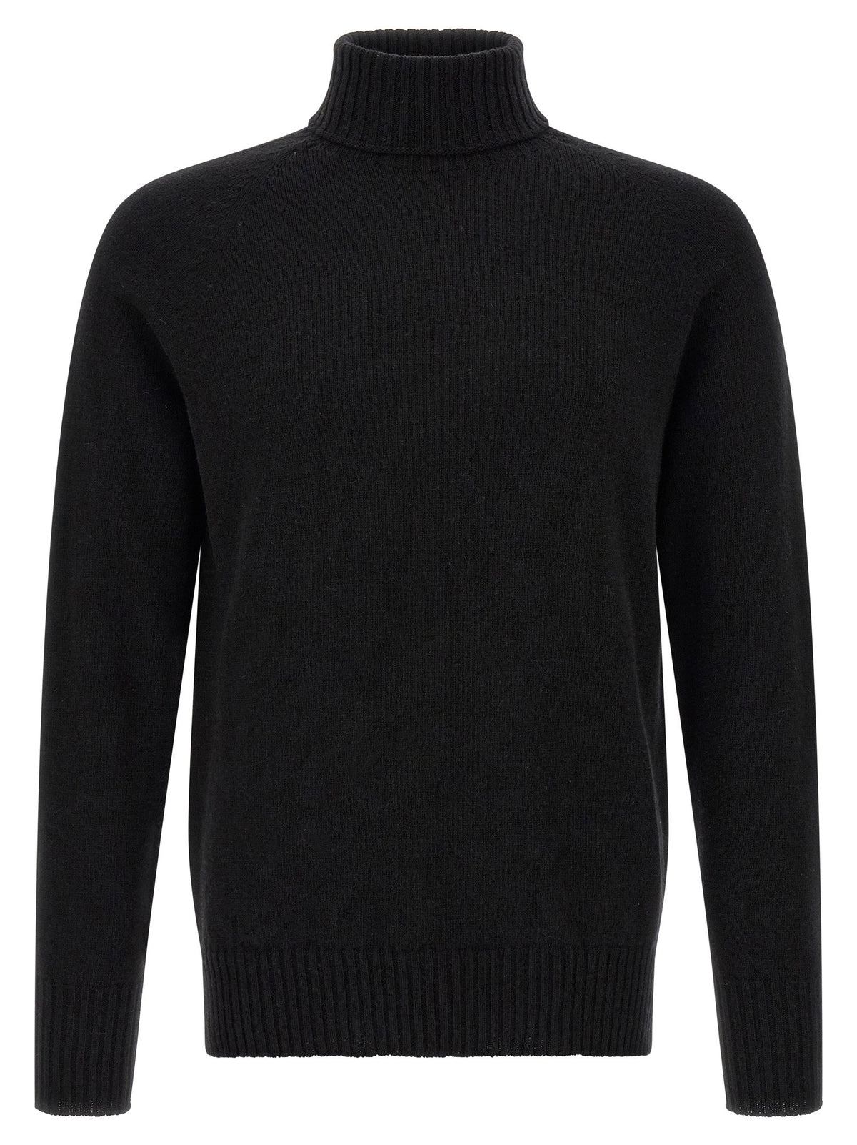Ma'ry'ya High Neck Sweater With Slits