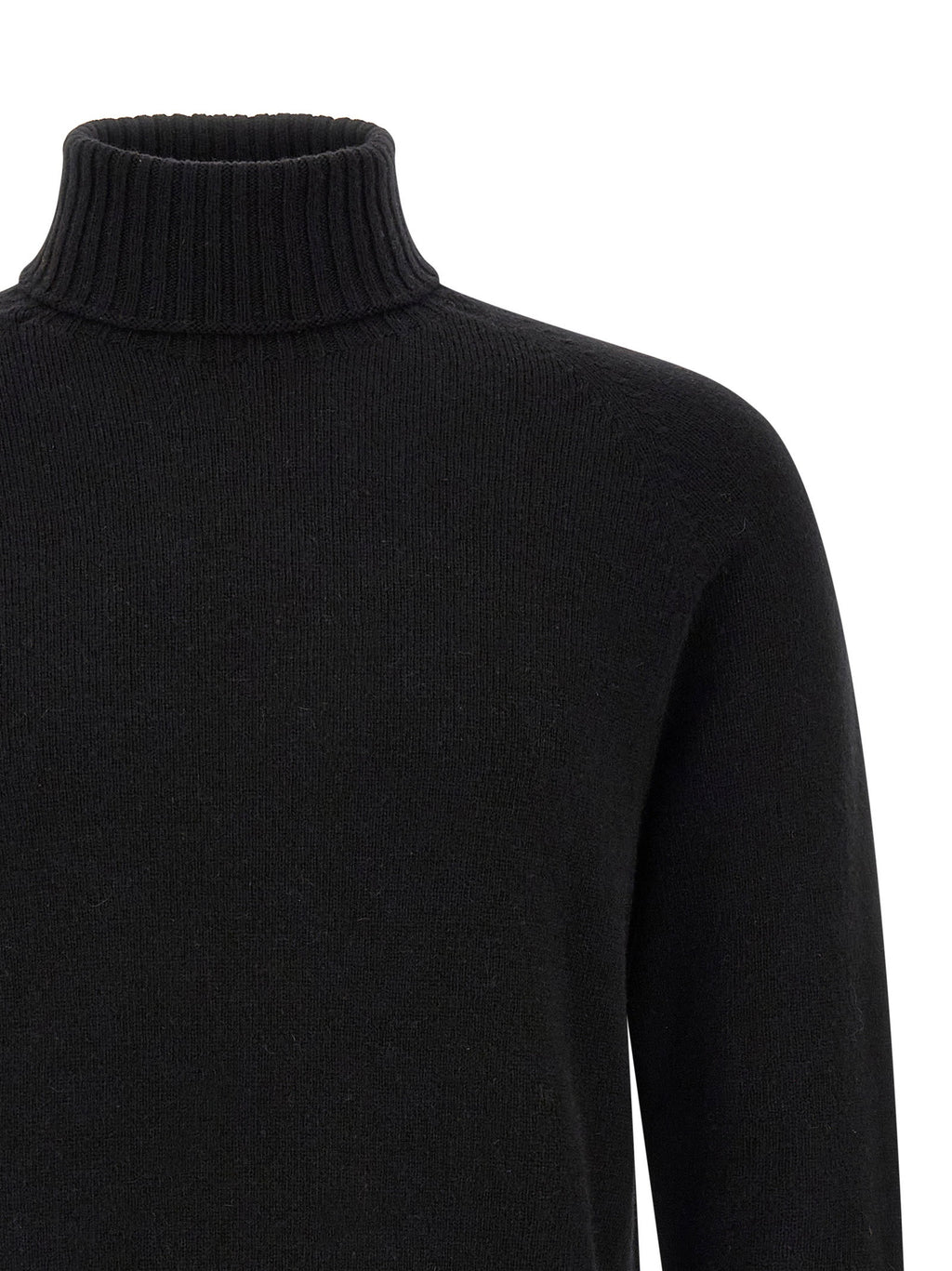 Ma'ry'ya High Neck Sweater With Slits