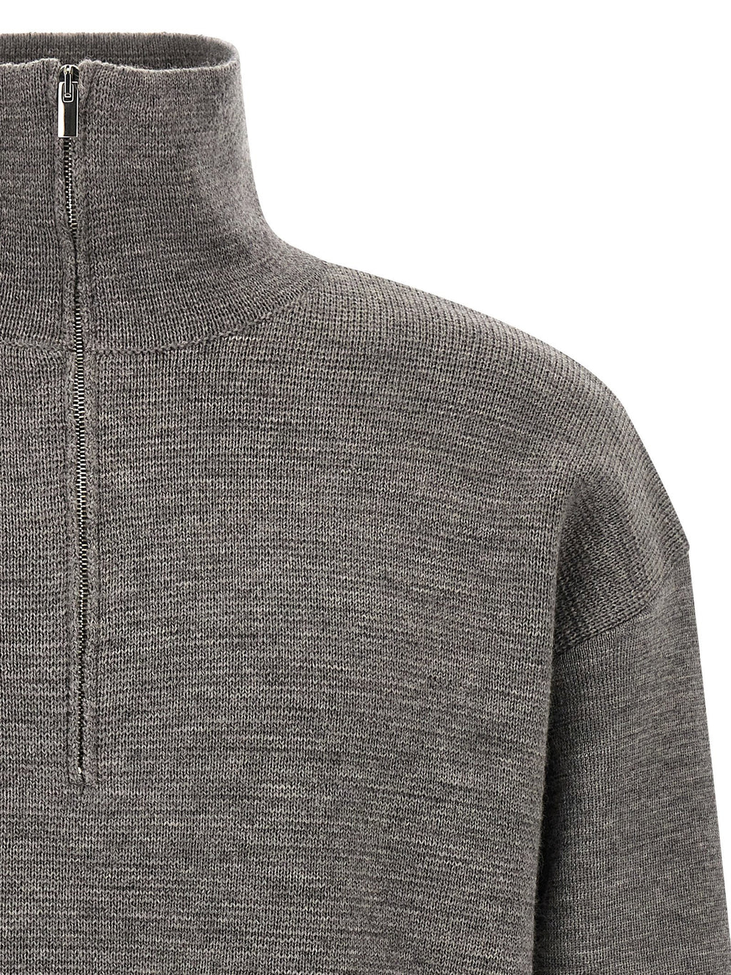 Ma'ry'ya Half-zip Sweater